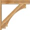 Ekena Millwork Imperial Block Rough Sawn Outlooker, Western Red Cedar, 8"W x 46"D x 46"H OUT08X46X46IMP05RWR - alternate 4